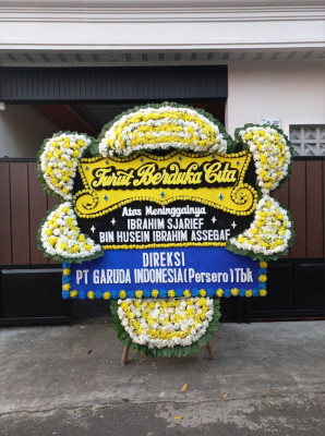 Papan Bunga Duka di Mantikulore